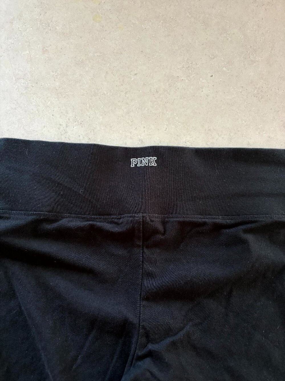 Pink Victoria's Secret Black Women's Yoga Flared Wide Leg Pants Size XL